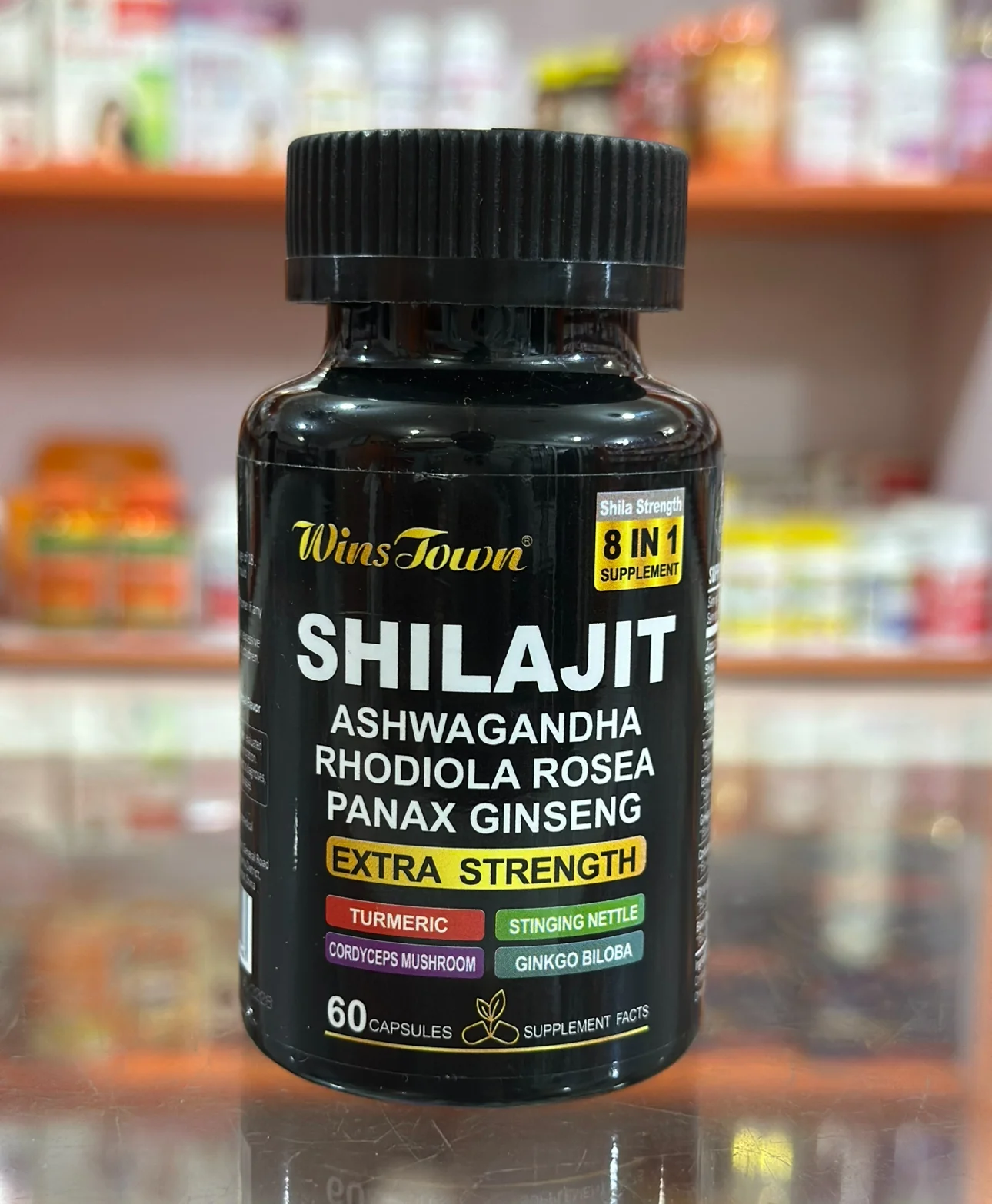 Winstown Shilajit β Ashwagandha x60 Capsules