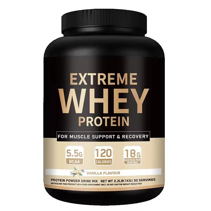 Whey Protein Powder 1kg Vanilla & Double Rich Chocolate