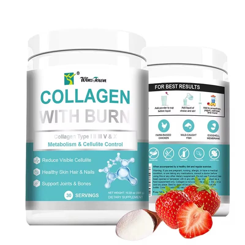 Collagen With Burn – Collagen Type I II III V & X